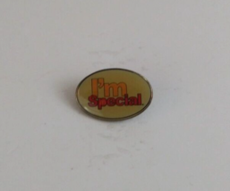 McDonald&#39;s I&#39;m Special McDonald&#39;s Employee Lapel Hat Pin - £5.82 GBP