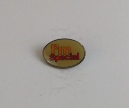 McDonald&#39;s I&#39;m Special McDonald&#39;s Employee Lapel Hat Pin - £5.83 GBP