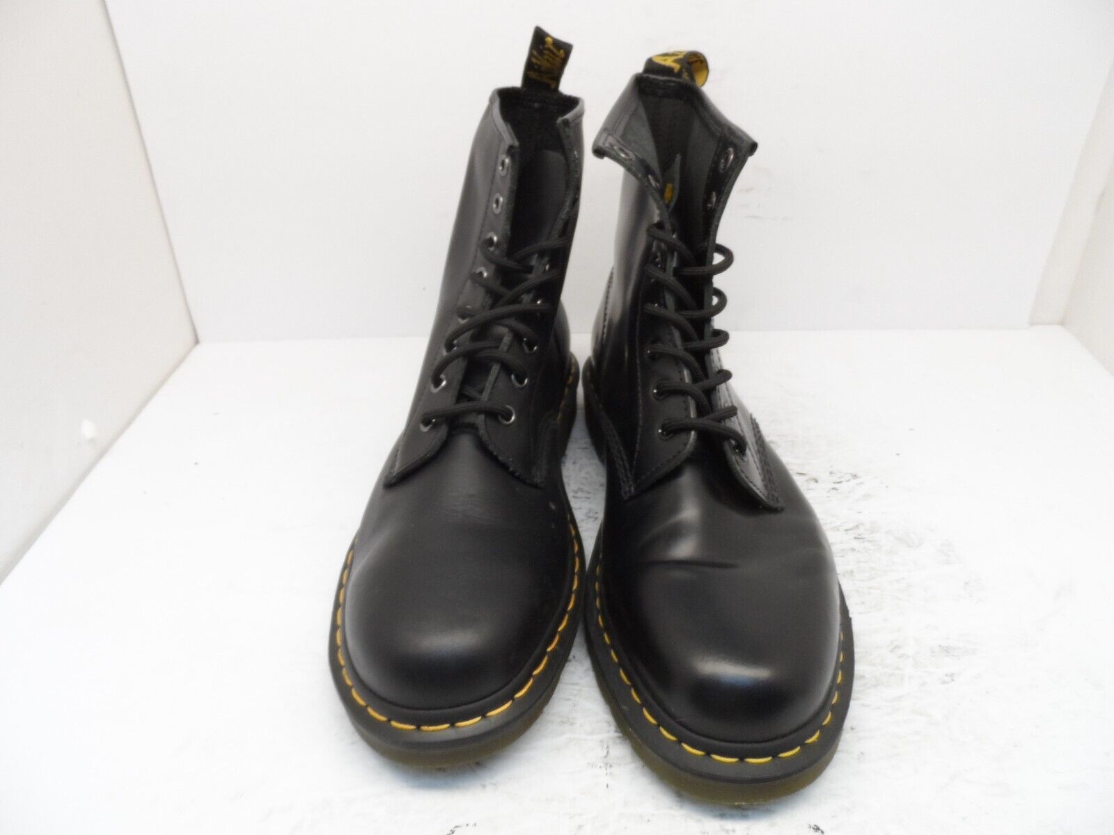Primary image for Dr. Martens Men's 8-Eye Casual Service Boots 1466 Black Leather Size 12M