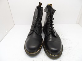 Dr. Martens Men&#39;s 8-Eye Casual Service Boots 1466 Black Leather Size 12M - $85.49