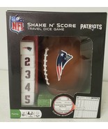 Master Pieces NFL New England Patriots Shake &#39;n Score Dice Game NIB Sealed - $18.49