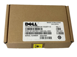 New DELL 10Gb SFP-10G-SR 10Gbase-SR 850nm SFP+ Transceiver 10Gbe WTRD1 0... - $18.80
