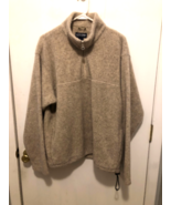 Lands End Womens 1/4 Ziip Pullover Sherpa Like Sweatshirt Probably Large... - €12,11 EUR