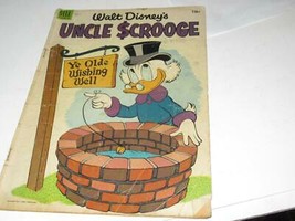VINTAGE COMIC DELL 1954 #7 WALT DISNEY&#39;S UNCLE SCROOGE - POOR/FAIR- M47 - £16.31 GBP