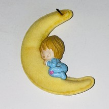 Hallmark Betsey Clark On Moon Baby Sleeping Christmas Ornament 1983 - £8.55 GBP