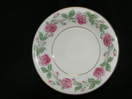 Vintage Noritake China Berry Bowl Roselle Pattern Pink Roses Mint Green ... - $368.72 MXN