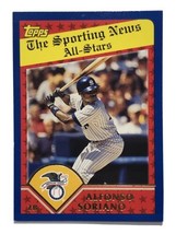 2002 Topps #357 Alfonso Soriano New York Yankees All-Stars MLB Baseball ... - £1.55 GBP