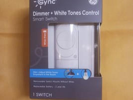 GE CYNC Dimmer + Color Control Smart Switch/Keypad - Wire-Free Battery Powered - £15.63 GBP