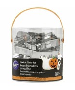 Wilton 18 Pc Metal Cookie Cutter Set Halloween - £13.44 GBP