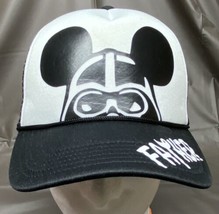 Disney Mickey Mouse Darth Vader Trucker Hat Father - £9.59 GBP