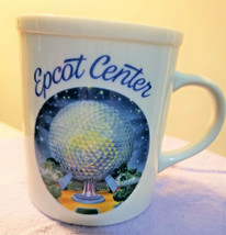 Vintage Disney World Epcot Center Spaceship Earth Coffee Mug Cup1982 - $15.99