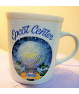 Vintage Disney World Epcot Center Spaceship Earth Coffee Mug Cup1982 - £12.56 GBP