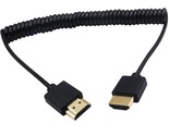 Hdmi To Hdmi Coiled Cable, 4K Hdmi Cable, Extreme Thin Hdmi Male To Male... - $24.69