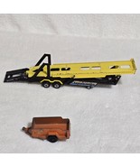VTG Majorette Transauto Car Transporter 1/60 France Tootsie Orange U-Hau... - €46,61 EUR