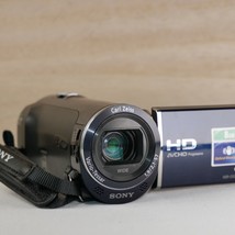 SONY Handycam HDR-CX290 8.9MP Digital HD Camcorder *GOOD/TESTED* - £74.07 GBP