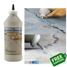 Quikrete Concrete Crack Sealant 1 Qt. Repair Cement Fills Sealants Drive... - £14.69 GBP