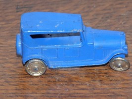 Vintage Cast Metal 4 Door Toy Sedan - $24.75