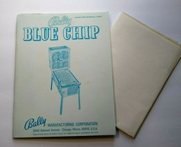 Blue Chip Pinball MANUAL + Schematic Bally 1975 Original Bingo Game Mach... - £46.71 GBP