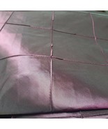 Burgandy Pintuck Satin 132&quot; Round Tablecloth Lot of 5  ~ ranjacuj - $1,832.44 MXN