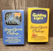 Lot 2 VTG Soap Opera Challenge Card Games Guiding Light &amp; As The World Turns - £11.02 GBP