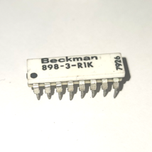 898-3-R1K Beckman Resistor Network Integrated Circuit - £0.56 GBP