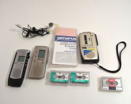 Olympus &amp; Sony ICD-B17 Personal Voice Recorders LOT DS-150 Pearlcorder J300 - £26.52 GBP