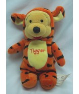 Walt Disney WINNIE THE POOH BEAR IN TIGGER COSTUME 7&quot; Bean Bag STUFFED A... - $14.85