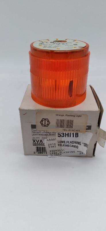 NEW Telemecanique XVA-C451 Flashing Light, Orange  - $188.00