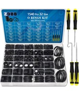 32 Size 1540 Pcs O Rings Assortment Kit Metric Nitrile Rubber Oring Set,... - $32.92