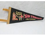 Vintage China Town San Francisco California Flag 12 - £18.68 GBP