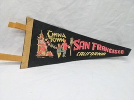 Vintage China Town San Francisco California Flag 12 - £18.57 GBP