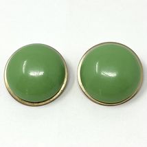 Vintage Glamour Clip-On Earrings Spring Green - $173.21 MXN