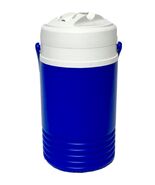 Igloo 1/2 Half Gallon Water Jug Insulated Cooler Blue White K9 Training Dog - €12,62 EUR