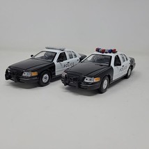 Welly 1999 Ford Crown Vic Police Interceptor Diecast Car 1:24-27 Lot of ... - $28.04