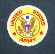 United States Army 3.5&quot; Round Embroidered Patch - £3.91 GBP