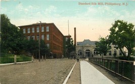 1911 Factory Industry Standard Silk Mill Phillipsburg New Jersey Valenti... - $5.49