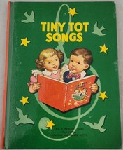 Tiny Tot Songs Hc 1954 Illus Dorothy Handsaker Scott Religious Child Piano Music - £11.71 GBP