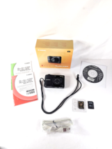 Canon Powershot A1300 16MP 720p Black Camera Working - $99.99