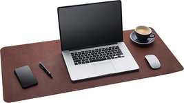 Mat, Office Desk Pad, Large 36" X 17" Dark Brown, Desk Mats On - €56,53 EUR