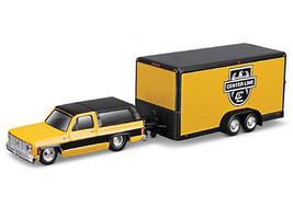 1979 Chevrolet K5 Blazer Yellow with Black Top and Stripes with Enclosed... - £24.09 GBP