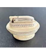 Vintage Ronson Queen Anne Silver Plated Table Lighter - $93.50