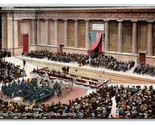 President Taft at Greek Theatre Berkeley CA California 1911 DB Postcard V10 - £2.87 GBP