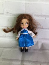 Disney Store Beauty and the Beast Belle Animators Collection Mini 5&quot; Doll Loose - £9.75 GBP