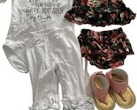 Lot of Baby Girl Clothes 12-24 mo.  5 Pieces, New - $12.34