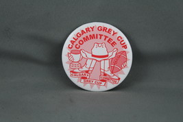 Calgary Stampeders Pin (VTG) - Calgary Grey Cup Committee - Celluloid Pin - £26.25 GBP