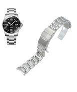 HydroConquest L37814566 L600154855 21mm Silver Steel Watch Bracelet For ... - $109.99