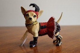 Aye Chihuahua! Cancan Resin Figurine Westland Giftware 13682 2010 Cabare... - £36.68 GBP