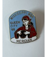 Mississippi WBA Queen City &#39;88 Lapel Pin  Women&#39;s Bowling Association - $373.78 MXN