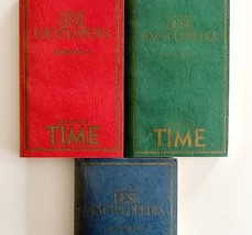 Time Concord Desk Encyclopedia 3 Volume Set With Case Vintage 1982 Compl... - $49.99