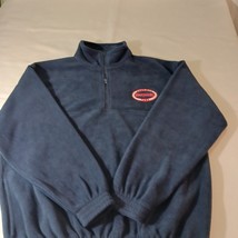 Shiva American Manufacturing Tube Men's 1/4 Zip Pullover Blue Sweater Size XL image 9